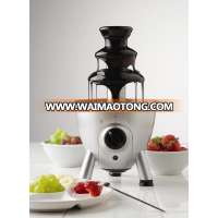 professional chocolate fountain stainless steel cheese fondue fountain